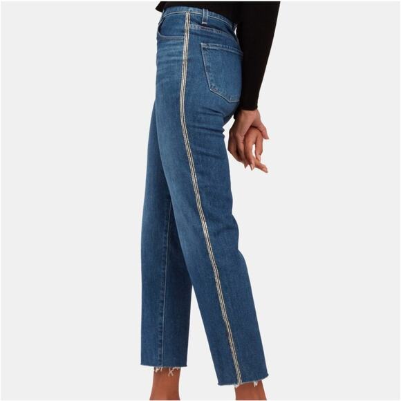 J brand jeans- Jules High Rise Ankle Length Tuxedo Racer
strip jeans-26 - Picture 2 of 10
